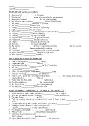 English Worksheet: TEST