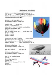 English Worksheet: I believe i can fly - R.Kelly (Listening Practice)