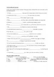 English worksheet: First conditional