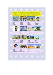 English Worksheet: Nationality: Smileys Penpal