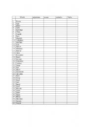 English Worksheet: Suffixes activity