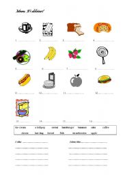 English worksheet: Mmm. Its delicious!