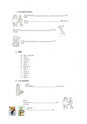 English worksheet: Comparative structure