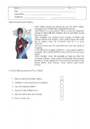 English Worksheet: test 6th form