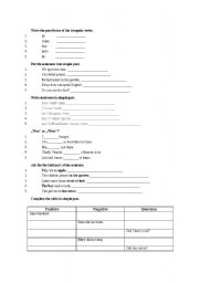 English worksheet:  simple past