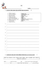 English worksheet: TEST