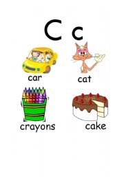 English Worksheet: C words