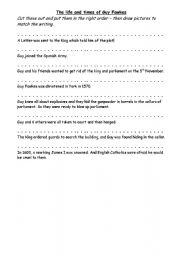 English Worksheet: Guy Fawkes