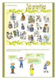 English Worksheet: Jobs 