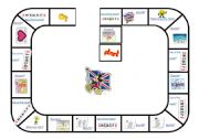 English Worksheet: Seasons, Months & Days of the Week Board game