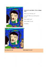 English Worksheet: giving advice