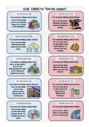 Solving a crime on worksheet part 2