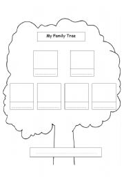 English worksheets: Family Tree