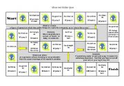 English Worksheet: Idioms - the ultimate board game