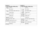 English Worksheet: Present Simple Pairwork