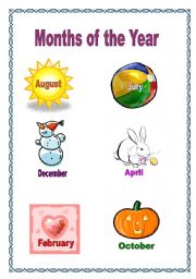 Months of the year