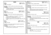 English Worksheet: Primary Lesson Plans