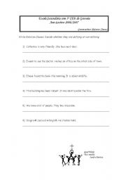 English Worksheet: Grammarsheet on the relative clauses