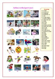 Action verbs ( part 1 )