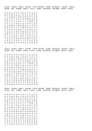 English Worksheet: WordPuzzle 