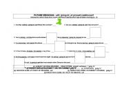 English Worksheet: Future: Going to, Present Continuous, or Will???