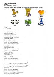 English Worksheet: Song - 1234 by Feist