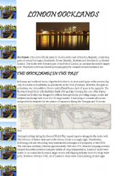 English Worksheet: London Docklands