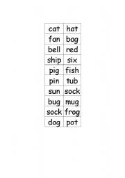 English Worksheet: Short Vowels 