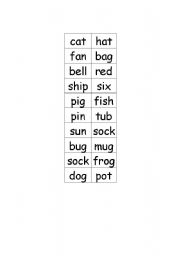 English worksheet: Short Vowels 