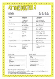 English Worksheet: SIMULATE TO BE A DOCTOR