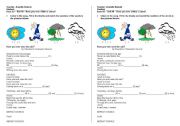 English Worksheet: Song - Have you ever seen the rain? by Creedence Clearwater Revival