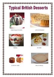 Typical British Desserts