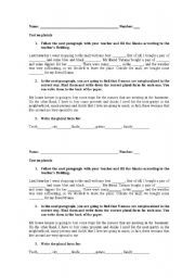 English Worksheet: Testing plural forms