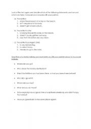 English worksheet: Day at the Seaside 3