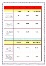 Irregular verbs  (3/4)