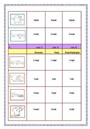 Irregular verbs (2/4)