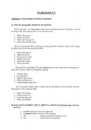 English Worksheet: elementary