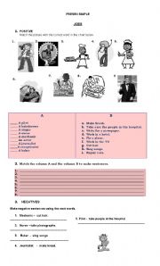 English Worksheet: JOBS