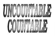 English worksheet: Countable and Uncountable labels