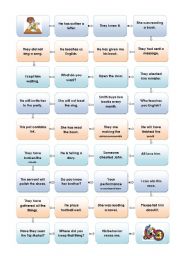 English Worksheet: Passive Game for Active Learning