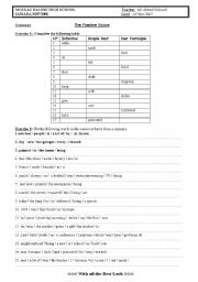 English Worksheet: Passive Voice