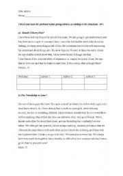 English Worksheet: quiz
