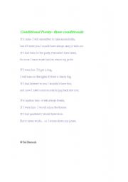 Conditional Poem