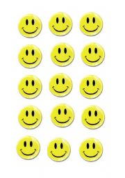 English worksheet: HAPPY FACES