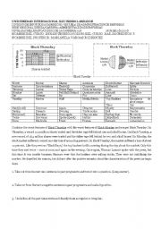 English worksheet: Reading about Finance