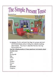 English Worksheet: the simple present tense