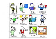 English Worksheet: JOBS people do Part 2