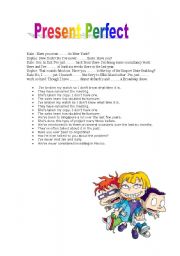 English Worksheet: Present Perfect