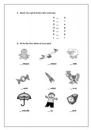 English Worksheet: Lets go starter final exam