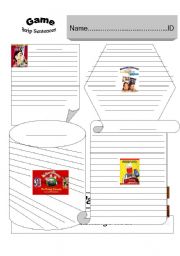 English Worksheet: Jigsaw reading:movies